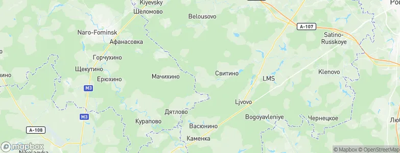 Shubino, Russia Map