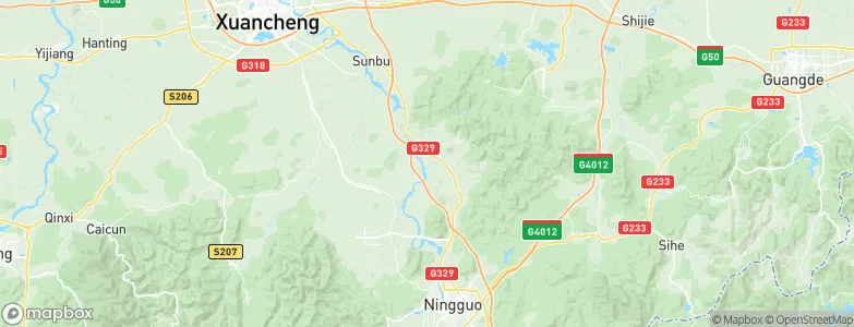 Shuidong, China Map
