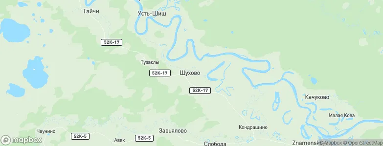 Shukhovo, Russia Map
