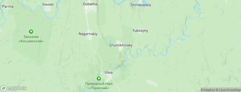 Shumikhinskiy, Russia Map