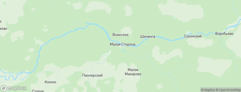 Shuyskoye, Russia Map