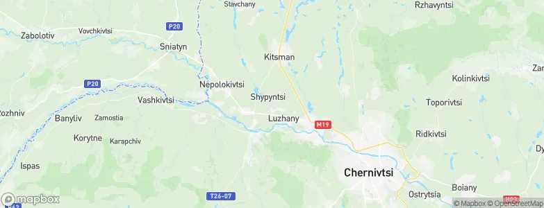 Shypyntsi, Ukraine Map