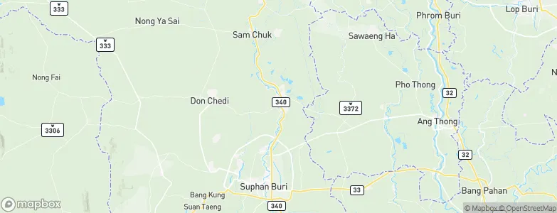 Si Prachan, Thailand Map
