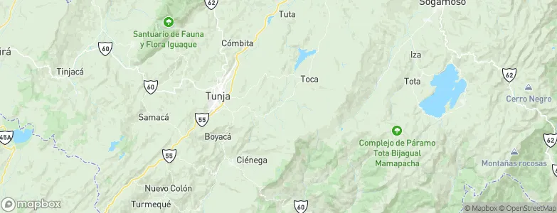 Siachoque, Colombia Map
