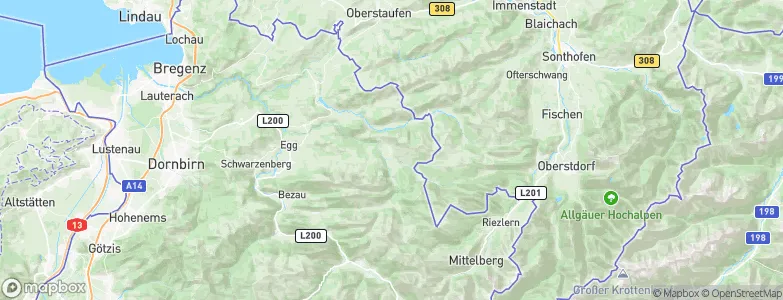 Sibratsgfäll, Austria Map