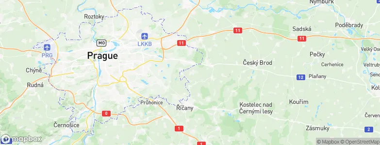 Sibřina, Czechia Map