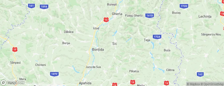 Sic, Romania Map