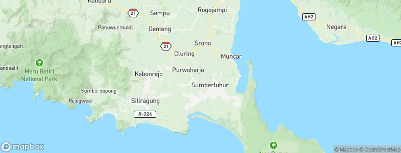 Siderejo, Indonesia Map