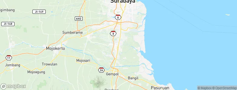 Sidoarjo, Indonesia Map