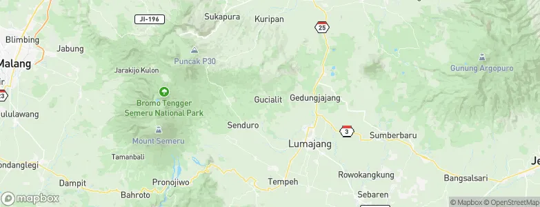 Sidomakmur, Indonesia Map