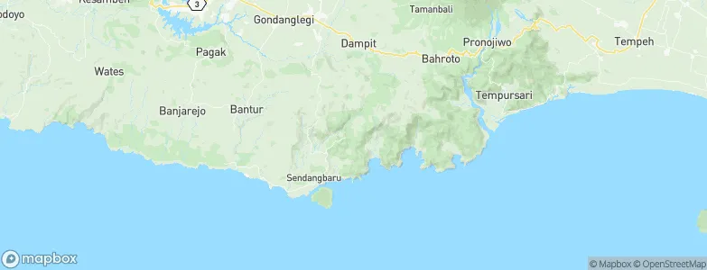 Sidomulyo Kulon, Indonesia Map