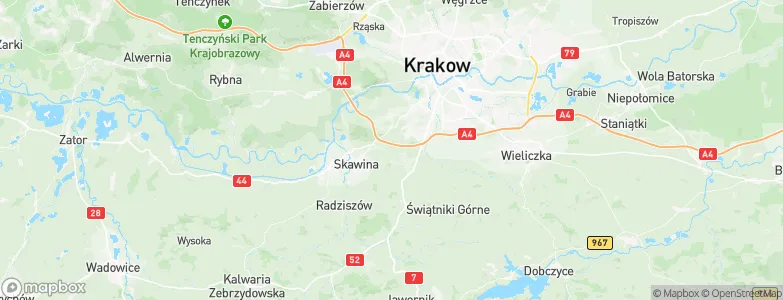 Sidzina, Poland Map