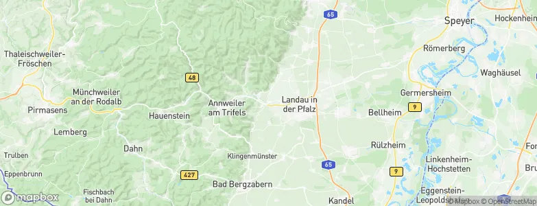 Siebeldingen, Germany Map
