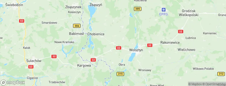 Siedlec, Poland Map