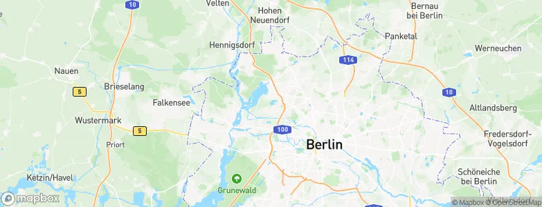 Siedlung Waldidyll, Germany Map