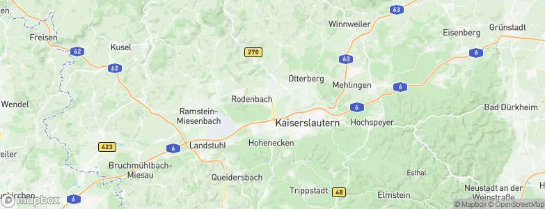 Siegelbach, Germany Map