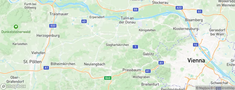 Sieghartskirchen, Austria Map