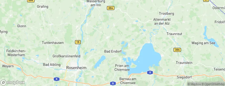 Siegsdorf, Germany Map