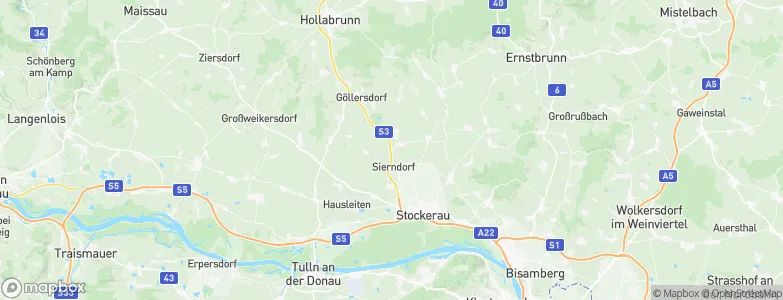 Sierndorf, Austria Map