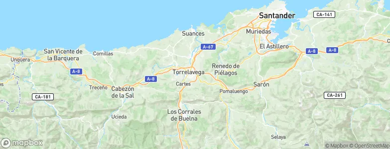 Sierrapando, Spain Map