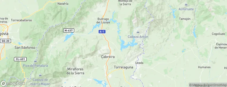 Sieteiglesias, Spain Map