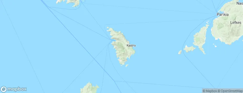 Sifnos, Greece Map