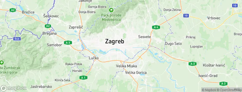Sigečica naselje, Croatia Map