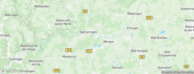 Sigmaringendorf, Germany Map