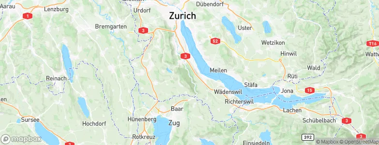 Sihlboden, Switzerland Map