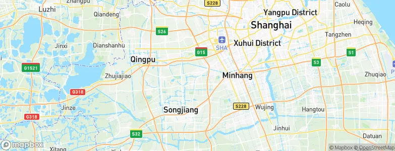 Sijing, China Map