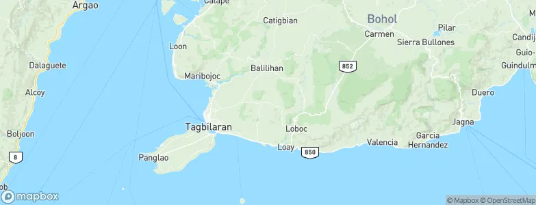 Sikatuna, Philippines Map