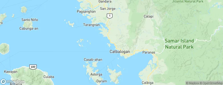 Silanga, Philippines Map
