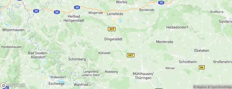 Silberhausen, Germany Map