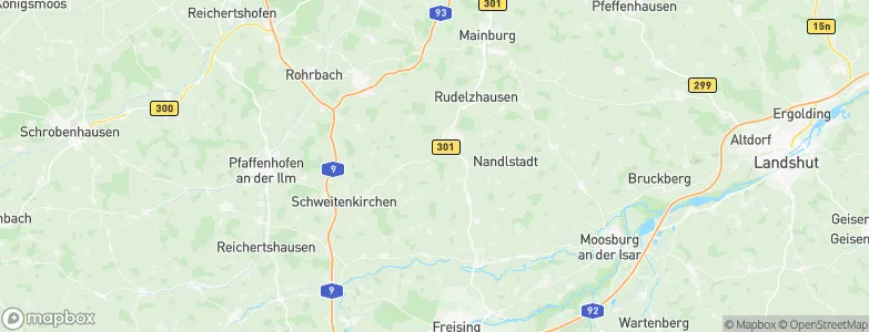 Sillertshausen, Germany Map