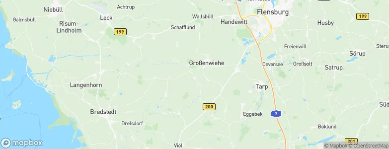 Sillerup, Germany Map