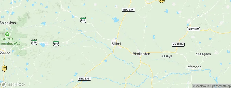 Sillod, India Map