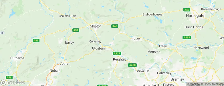Silsden, United Kingdom Map