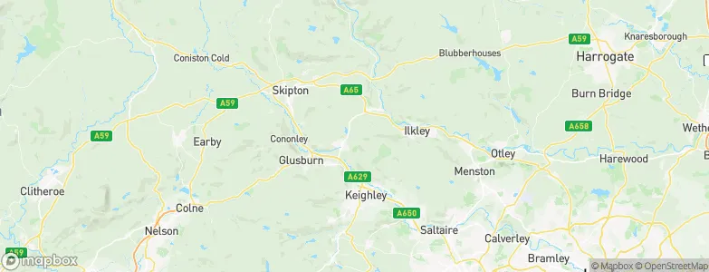 Silsden, United Kingdom Map