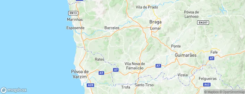 Silveiros, Portugal Map