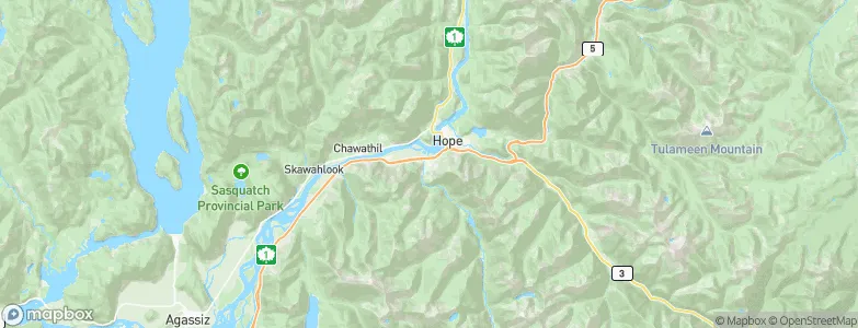 Silver Creek, Canada Map