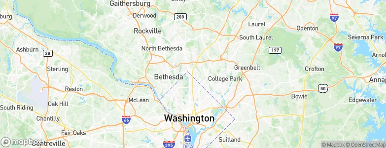 Silver Spring, United States Map