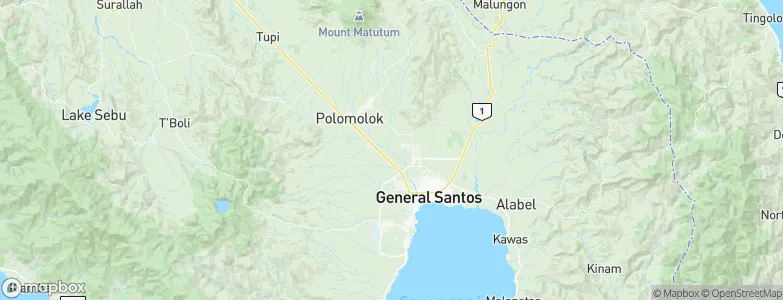 Silway Seven, Philippines Map