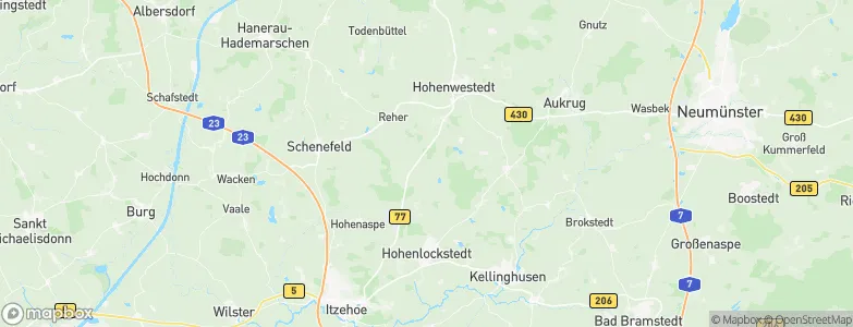 Silzen, Germany Map