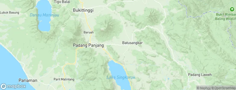 Simabur, Indonesia Map
