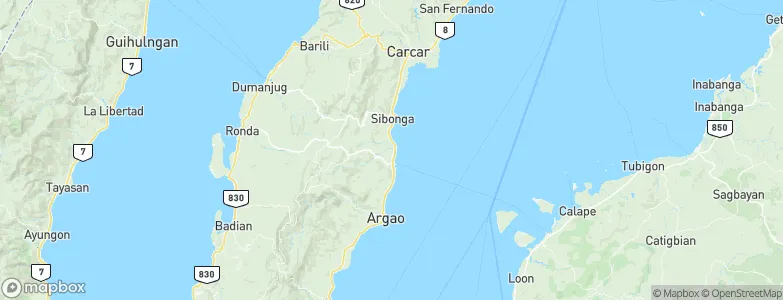 Simala, Philippines Map