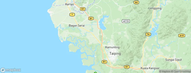 Simpang Empat, Malaysia Map