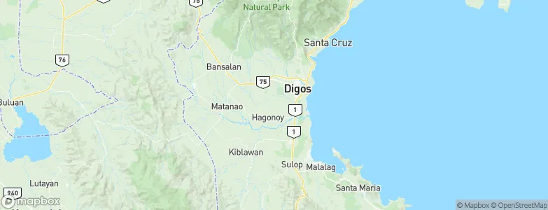 Sinayawan, Philippines Map