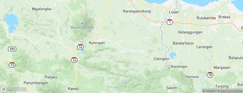 Sindang, Indonesia Map