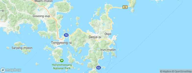 Sinhyeon, South Korea Map