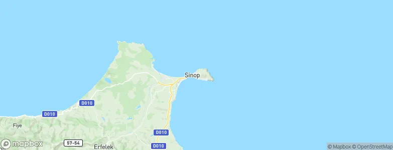 Sinop, Turkey Map